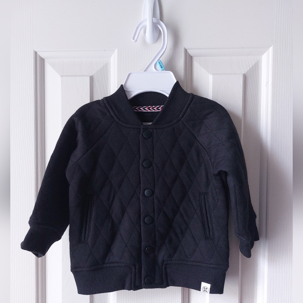 SVRN Code - NWT Princeton Baby Black Jacket Size 3-6 Months (Fits Like 12 mo)